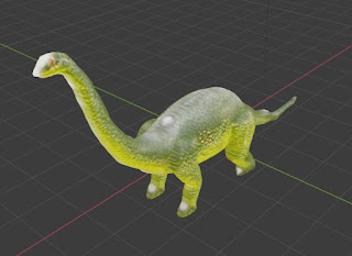 Dinosaur free 3d models blender obj fbx low poly