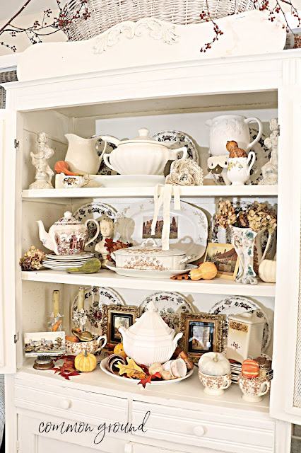 common ground : Romancing the October Holiday Cupboard
