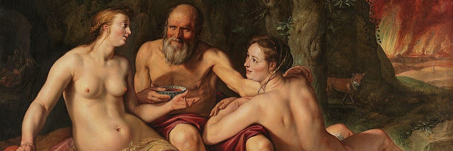 «Лот с дочерьми», картина Х. Гольциуса