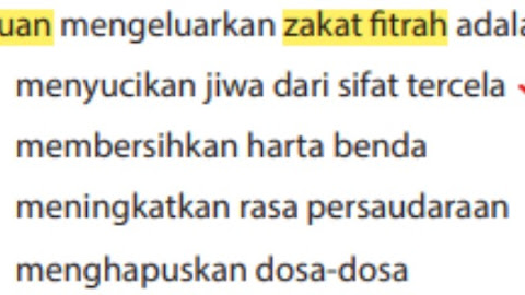 Tujuan Mengeluarkan Zakat Fitrah Adalah