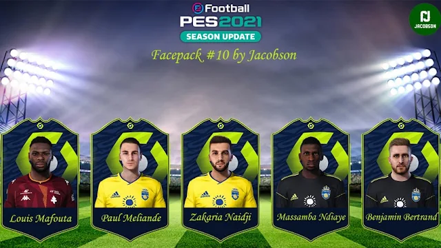 Facepack #10 For eFootball PES 2021