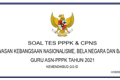Contoh Soal TWK CPNS 2024: Nasionalisme, Integritas, Bela Negara, Pilar Negara, Bahasa Indonesia