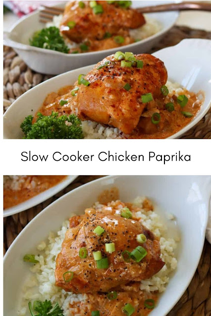 Slow Cooker Chicken Paprika