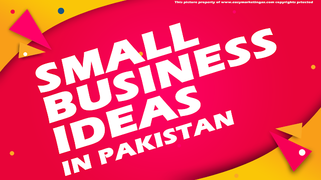 small business ideas in pakistan