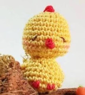 PATRON GRATIS POLLO AMIGURUMI 49803 🐥