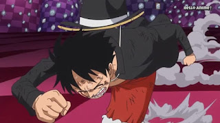 ワンピースアニメ WCI編 858話 ルフィ Luffy | ONE PIECE ホールケーキアイランド編