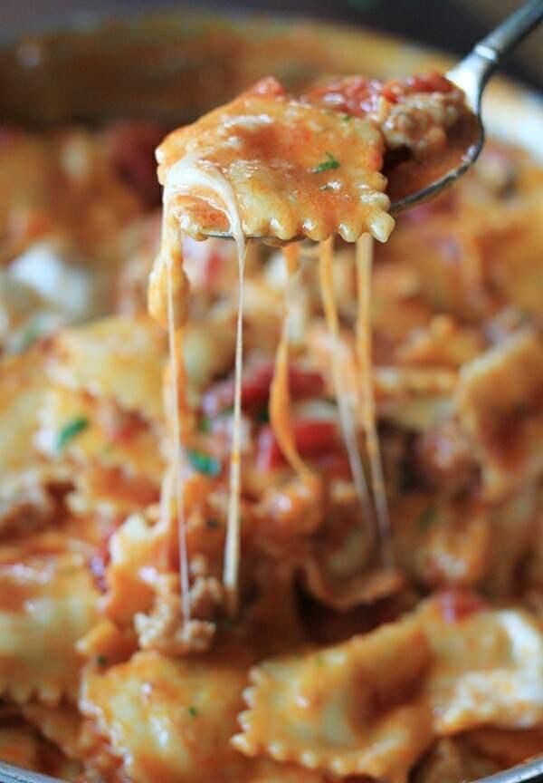 One Skillet Lasagna