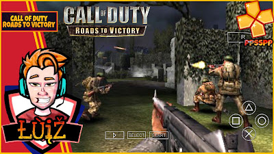 تحميل لعبه كول اوف ديوتي Call of Duty - Roads to Victory للأندرويد على محاكي ppsspp بدون فك الضغط