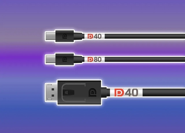DisplayPort 2.0: Certified DP40 and DP80 UHBR cables