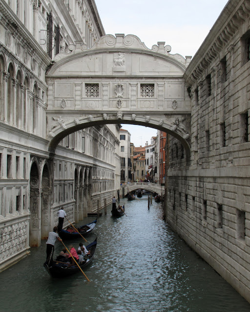 Ponte dei Sospiri, Bridge of Sighs, Rio de la Canonica, Ponte del Rimedio, Venice