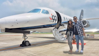 Intip Jet Pribadi Juragan 99 Senilai Rp 270 Miliaran, Heboh Disorot Netizen