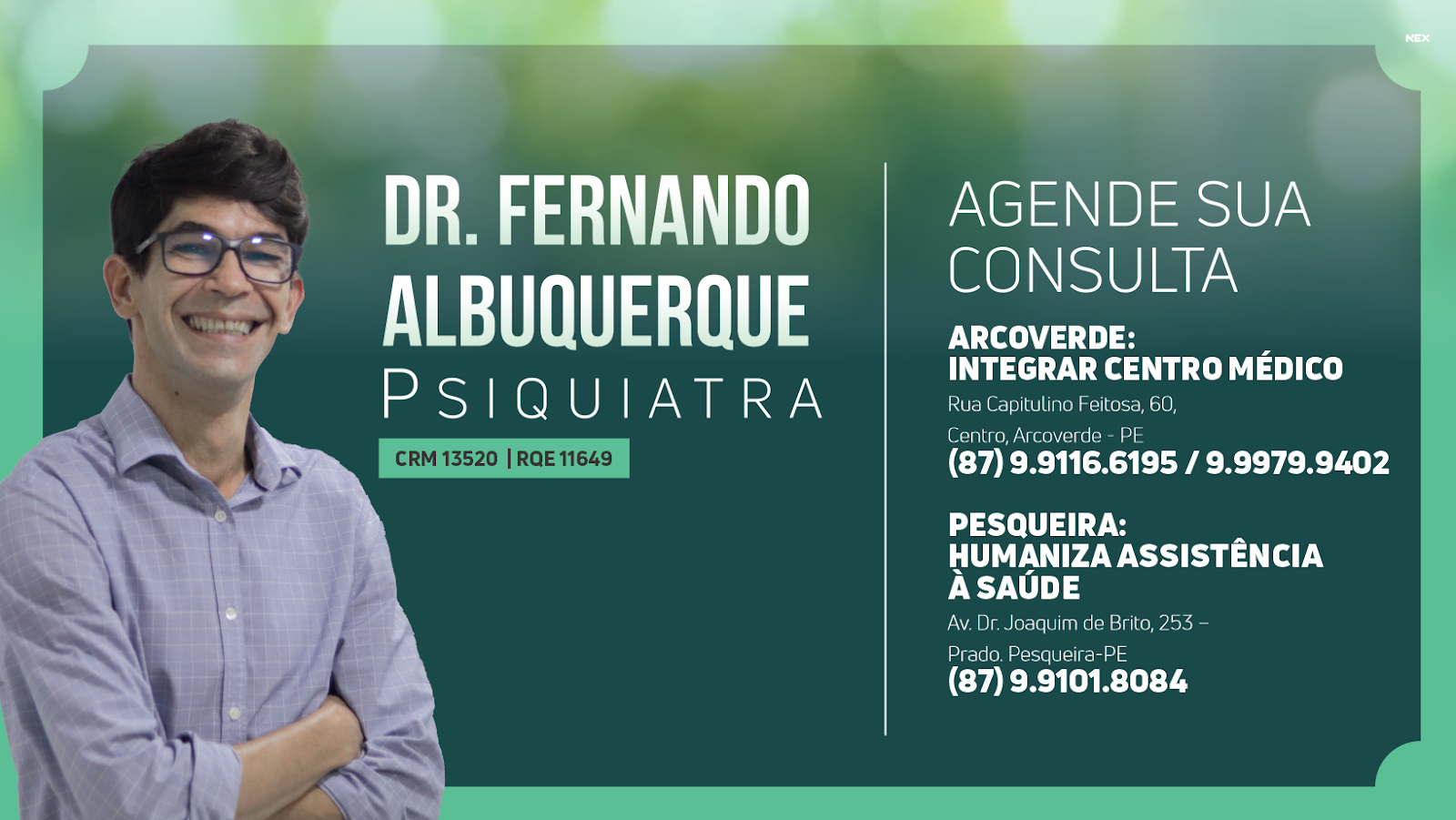 Fernando Albuquerque | Médico Psiquiatra