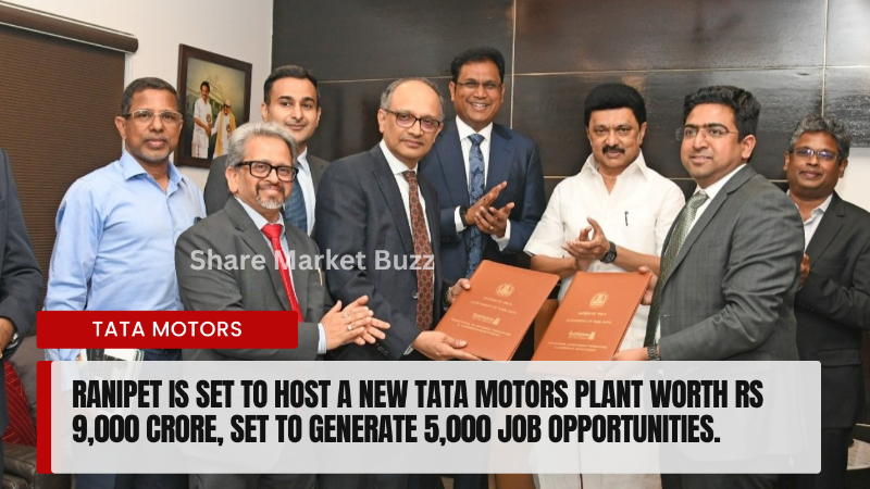 Ranipet Set for Rs 9,000 Crore Tata Motors Plant, Creating 5,000 Jobs