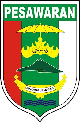 Logo / Lambang Kabupaten Pesawaran - Latar (Background) Putih & Transparent (PNG)