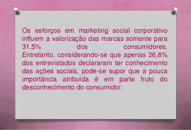 Marketing social exemplos