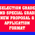 Selection Grade & Special Grade - New Application Form & Important Documents