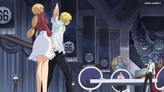 ワンピースアニメ WCI編 800話 サンジ コゼット Cosette | ONE PIECE Episode 800