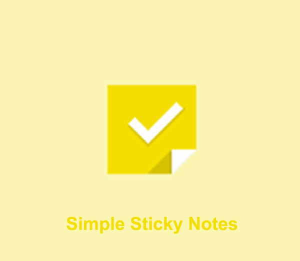 Simple Sticky Notes - Tải về máy tính mới nhất a