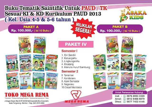 buku tk paket kurikulum 2013,  buku tk download brosur,  buku tk penerbit asaka prima,  buku paket paud murah,  buku paud murah,  penerbit buku tk dijakarta,  buku pelajaran taman kanak kanak,  buku paket tk asaka prima,  buku paket paud asaka,  buku tematik saintifik, buku paud tematik, buku paud saintifik