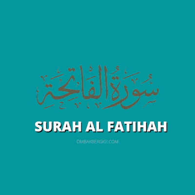 Alfatihah maksud surah Surah 1: