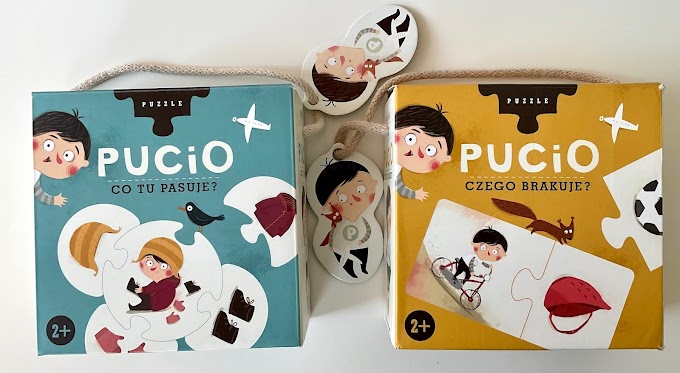 Puzzle Pucio 'Co tu pasuje' i 'Czego brakuje' - recenzja