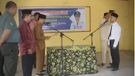 Kades Teluk Pambang Lantik Kadus Setia Kawan