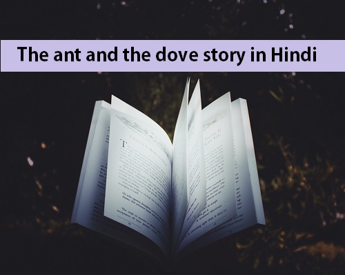 The ant and the dove story in Hindi