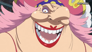 ワンピースアニメ WCI編 820話 ビッグ・マム Charlotte Linlin | ONE PIECE ホールケーキアイランド編