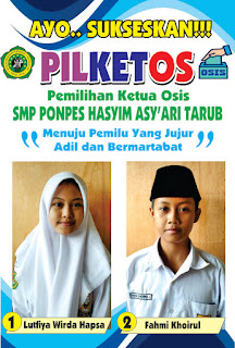 pilketos pamflet brosur