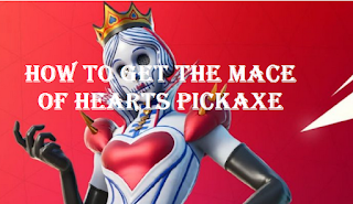 Mace of hearts pickaxe , How to get the mace of hearts for free in Fortnite Creative Mayhem