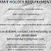 CIVIL AND MECHANICAL PERMIT HOLDER REQUIRED FOR OMAN
