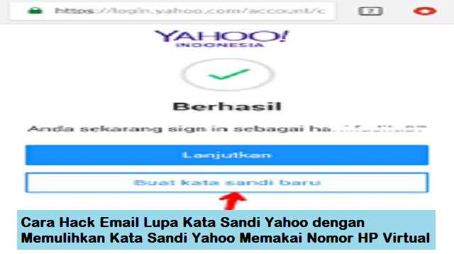 Cara Hack Email Lupa Kata Sandi Yahoo