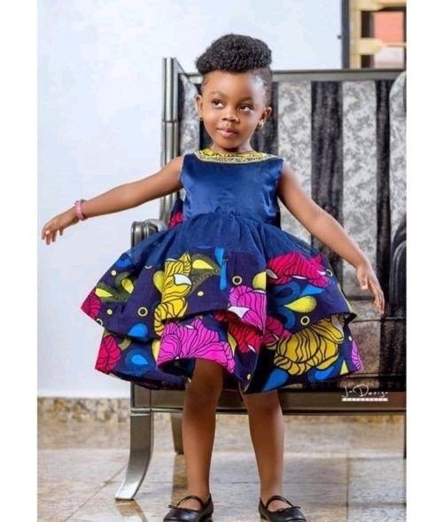 Ankara Ball Gown Styles for Little Girls