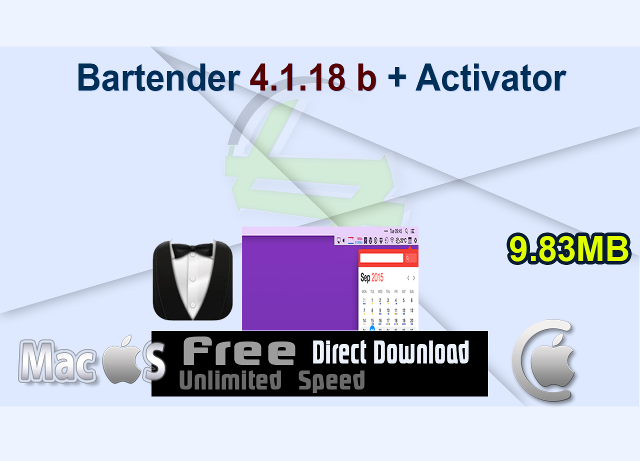 Bartender 4.1.18 b + Activator