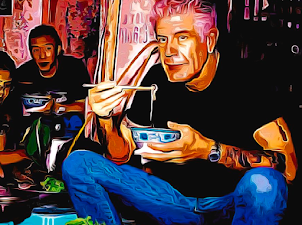 TONY EATS NOODLES" Art