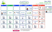 Jadual Kuliah SDM Mac 2024