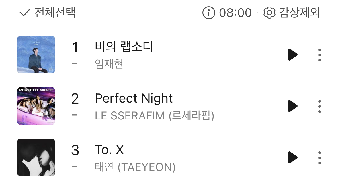[theqoo] MELON TOP100'S #1 THAT JUST GOT UPDATED NOW