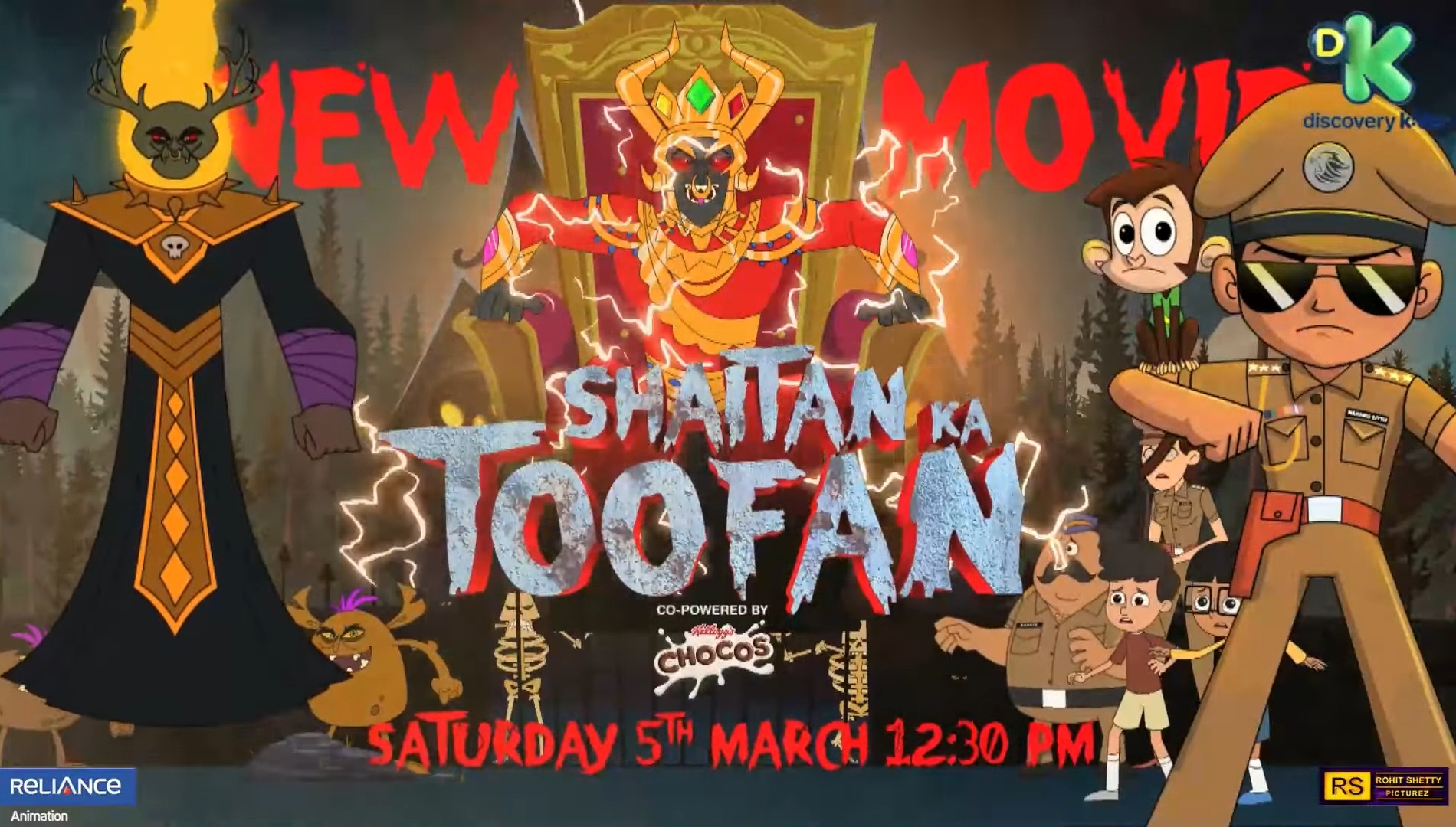 Little Singham : Shaitan Ka Toofan In Hindi – Tamil – Telugu – Kannada – Malyalam Download (576p HEVC)