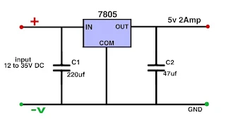 <img src="image- 5 volt battery Charger circuitdiagram.jpg" alt="5 Volt Battery Charger Circuit Diagram">