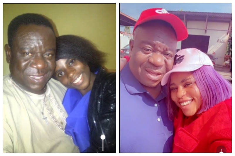 Mr Ibu and daughter shares incredible transformation as they join TikTok challenge (Video)