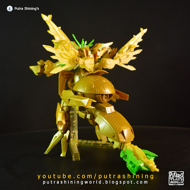 HGBD:R Re:Rising Gundam Custom Paint Gold! by Putra Shining