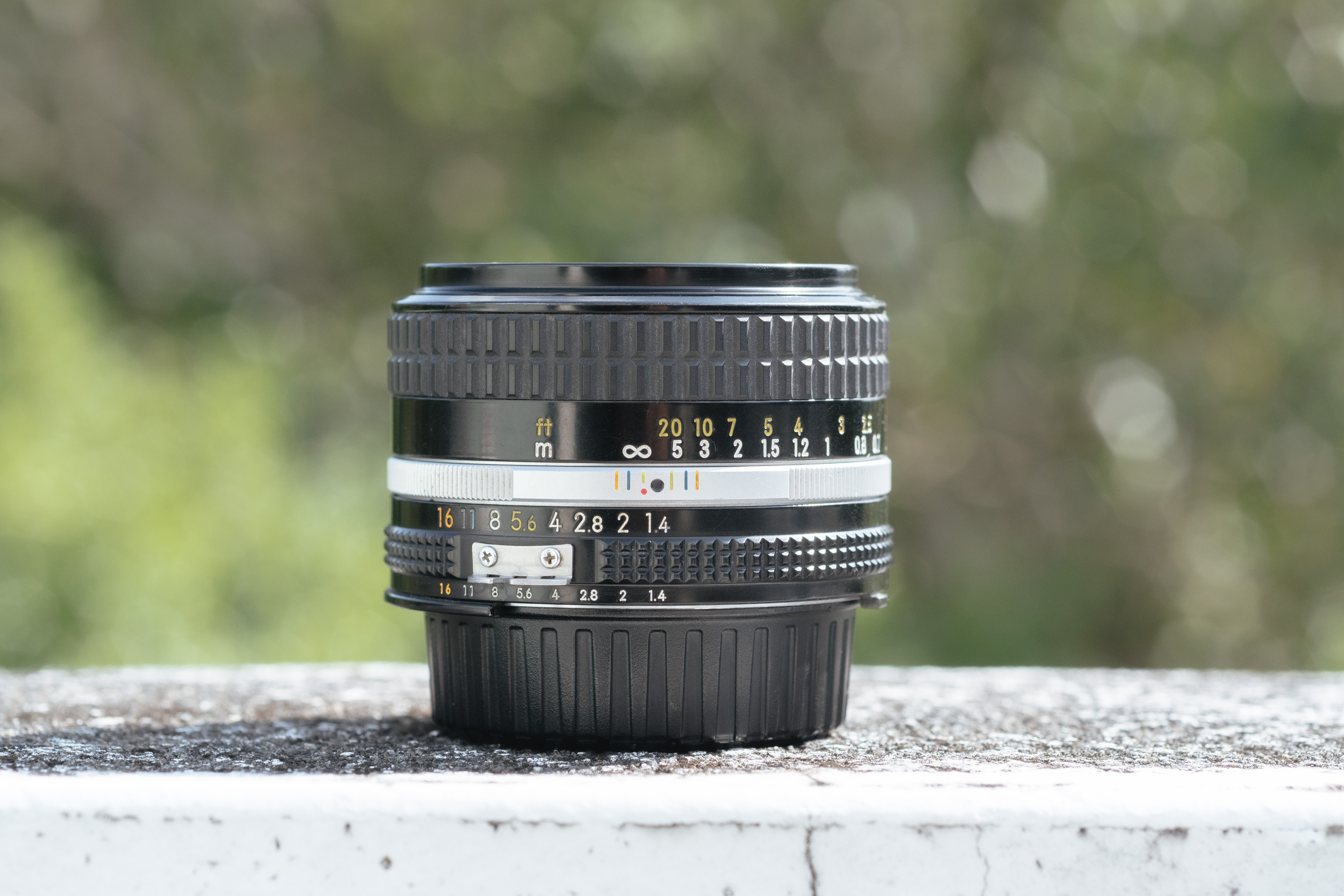 Nikon AIS 50mm f1.4 開箱評測用後感