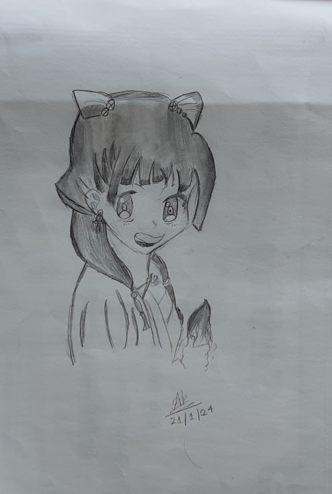 Maomao Anime Drawing