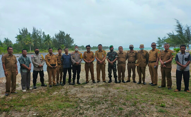 Bati Tuud Koramil 01/Ranai Hadiri Rapat Koordinasi tentang Dampak Luapan Sungai Setedung