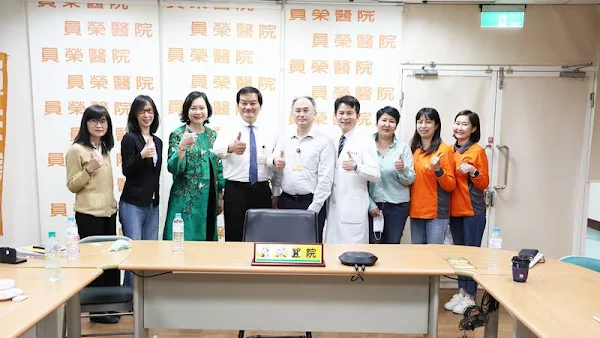 蒙古醫院國際醫院管理視訊會議 員榮醫院分享成功經驗