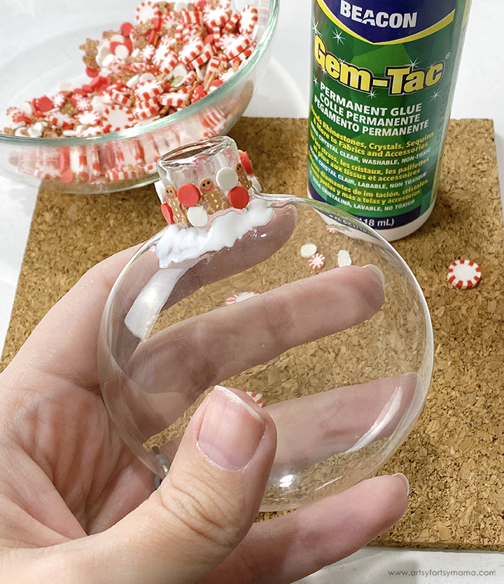 Gingerbread Bling Ornament