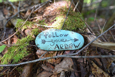 Follow your own Arrow rock art TCT.
