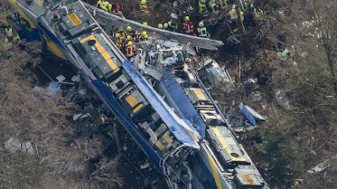 Maiti kadhaa bado kupatikana baada ya ajali ya treni 