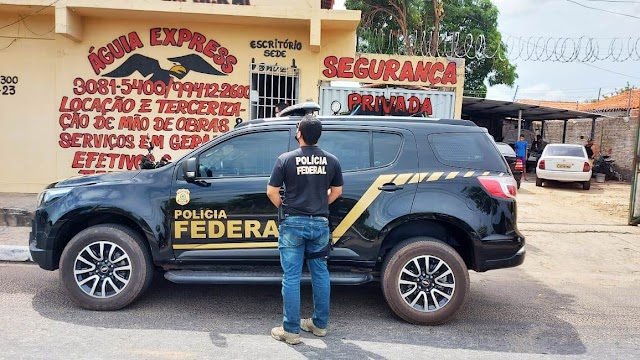 Polícia Federal deflagra operação no combate às atividades de segurança clandestina no PI