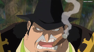 ワンピースアニメ ゾウ編 763話 カポネ・ベッジ Capone Bege | ONE PIECE Episode 763